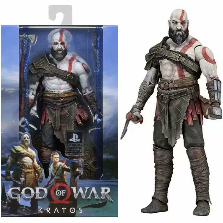 Издание отца и сына из God of War 2018 NECA Като Boxes можно использовать как макет оптом