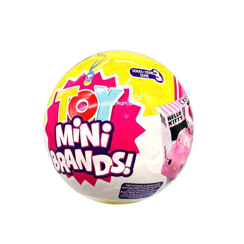 Di2 generación de cinco veces sorpresa bola desmontaje desmontaje bola ciega tendencia caja ciega a través de la casa mini juguetes