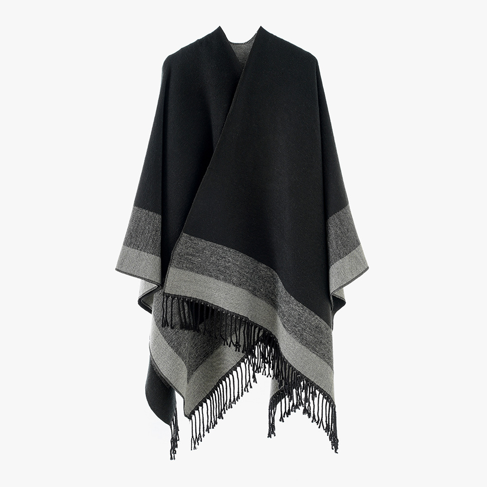 Viajar fuera de la cálida capa de mujer para la atmósfera de fotos capas capas simples atmósfera de camping cardigans al por mayor