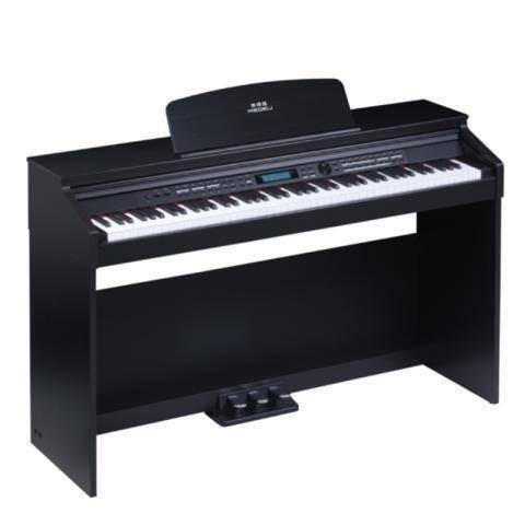 美得理DP50S行标电钢琴88键重锤考级初学专业家用智能电子钢琴