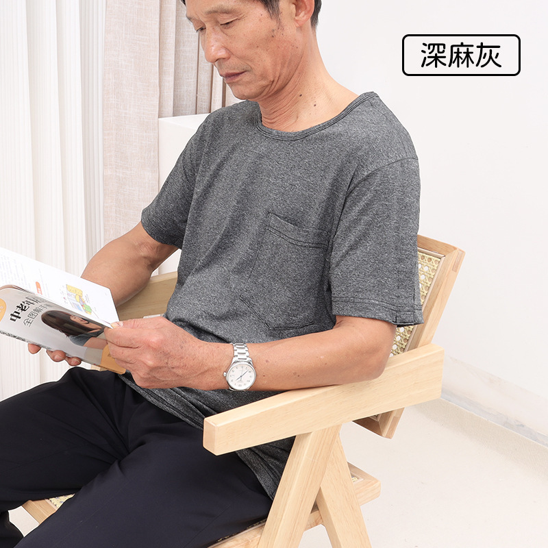 着脱が簡単な男女兼用介護服、術後寝たきり高齢者用フルオープントップス、Tシャツ、キネティックエネルギー医療|undefined