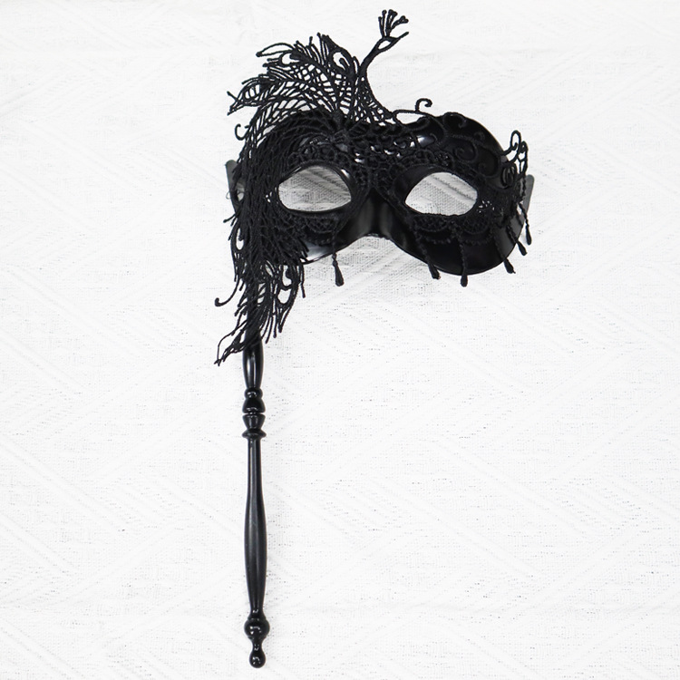 Amazon máscaras de encaje de mano máscaras de mitad de cara máscaras misteriosas de baile de maquillaje de fiesta