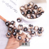 Crystal jewelery gray glazed pearl ancient method gold silk glazed beaded beads DIY jewelry accessories glass beads wholesale