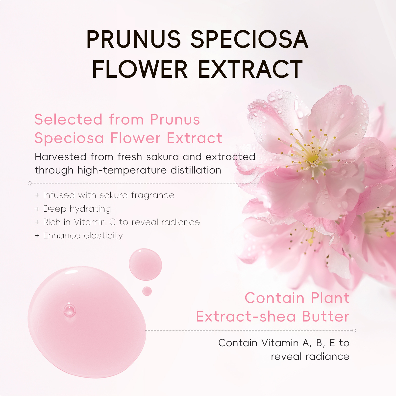 Cross-border LAIKOU Sakura Body Oil 100g Hydrating and Moisturizing Manufacturer's wholesale Body Moisturizing cream in stock undefined