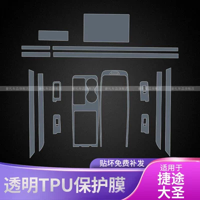 Car interior film: Screen Protective Film, Car