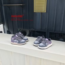 儿童鞋2025秋冬款男童时尚加棉百搭AJ板鞋女童学生轻便亲子运动鞋