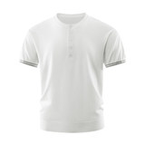 ZH8106-D夏季百搭T恤休闲短款男装老钱风通勤针织短袖OLO衫，男装针织衫/毛衣，星座614