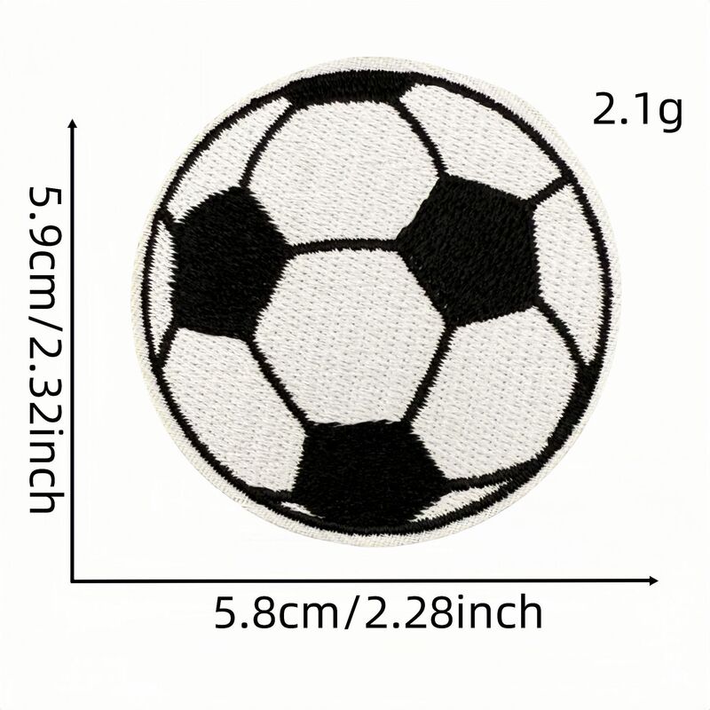 新しい漫画サッカースポーツ刺繍布ステッカーカラー落書きパッチコンピュータ刺繍衣類アクセサリー在庫卸売|undefined