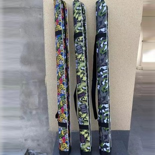 Fishing gear bag outdoor fishing supplies camouflage fish rod bags casual fishing horse hoof bag fishing gear hand rod bag wholesale