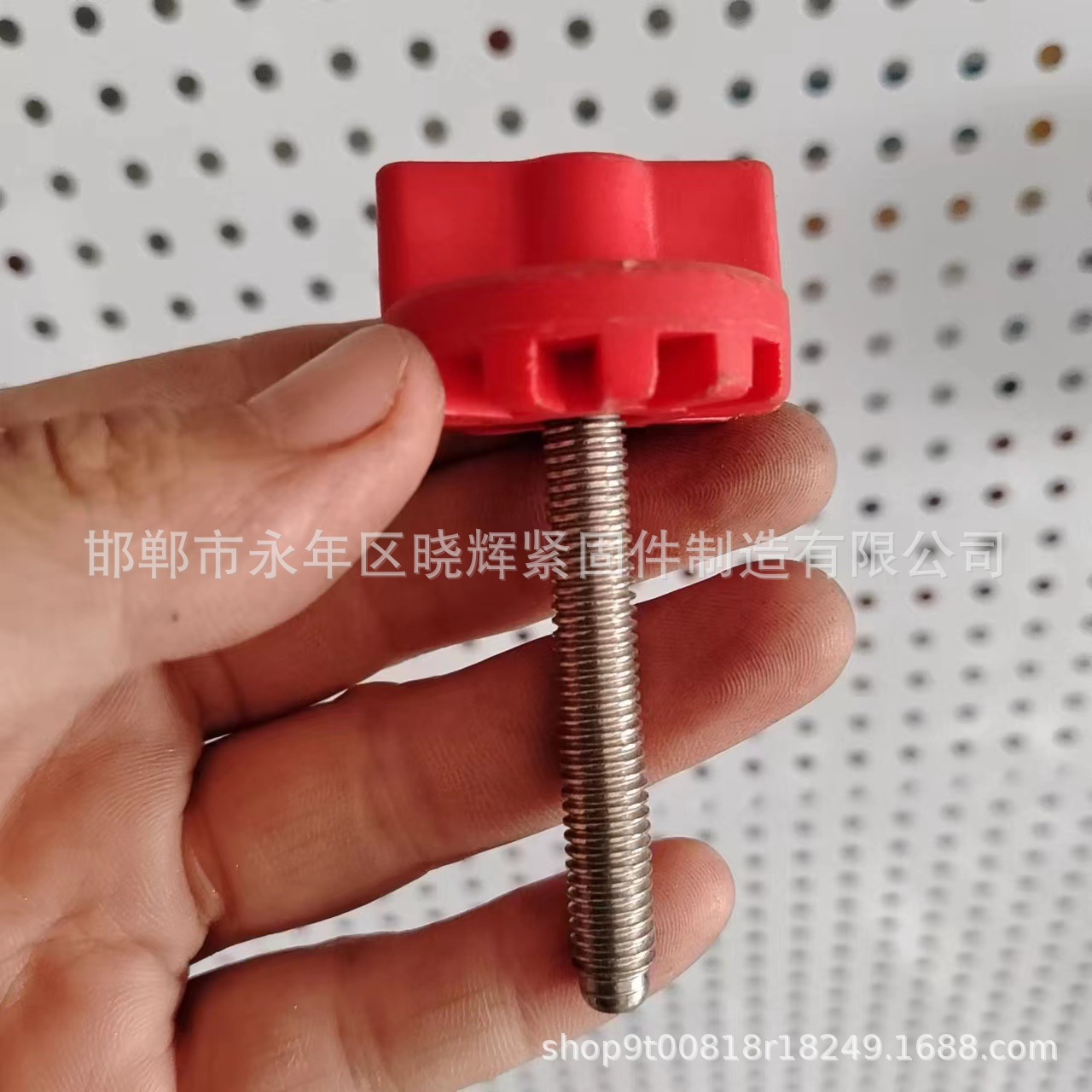 新款瓷砖夹板器固定方便推拿不倒神器红色手柄