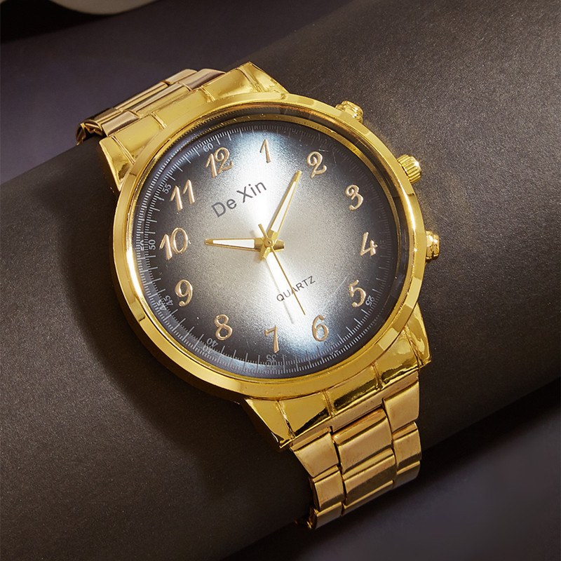 Reloj de cuarzo de moda para hombres Movimiento automático Reloj deportivo luminoso Reloj de moda digital grande para hombres para ancianos