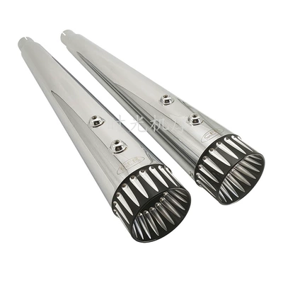 Suitable for Harley Gliding Street Gliding Double Lights Gliding Three Wheels King Modified CFR Exhaust Pipe Tail Section