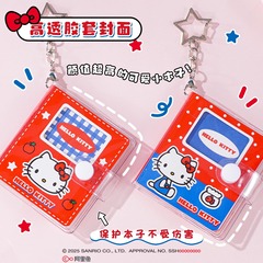 本物のサンリオミニノートハローキティハンドブック子供用透明漫画ペンダント学生ポータブルミニノート