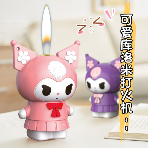 Kuromi lighter gas lighter internet celebrity ins gas lighter birthday gift lighter