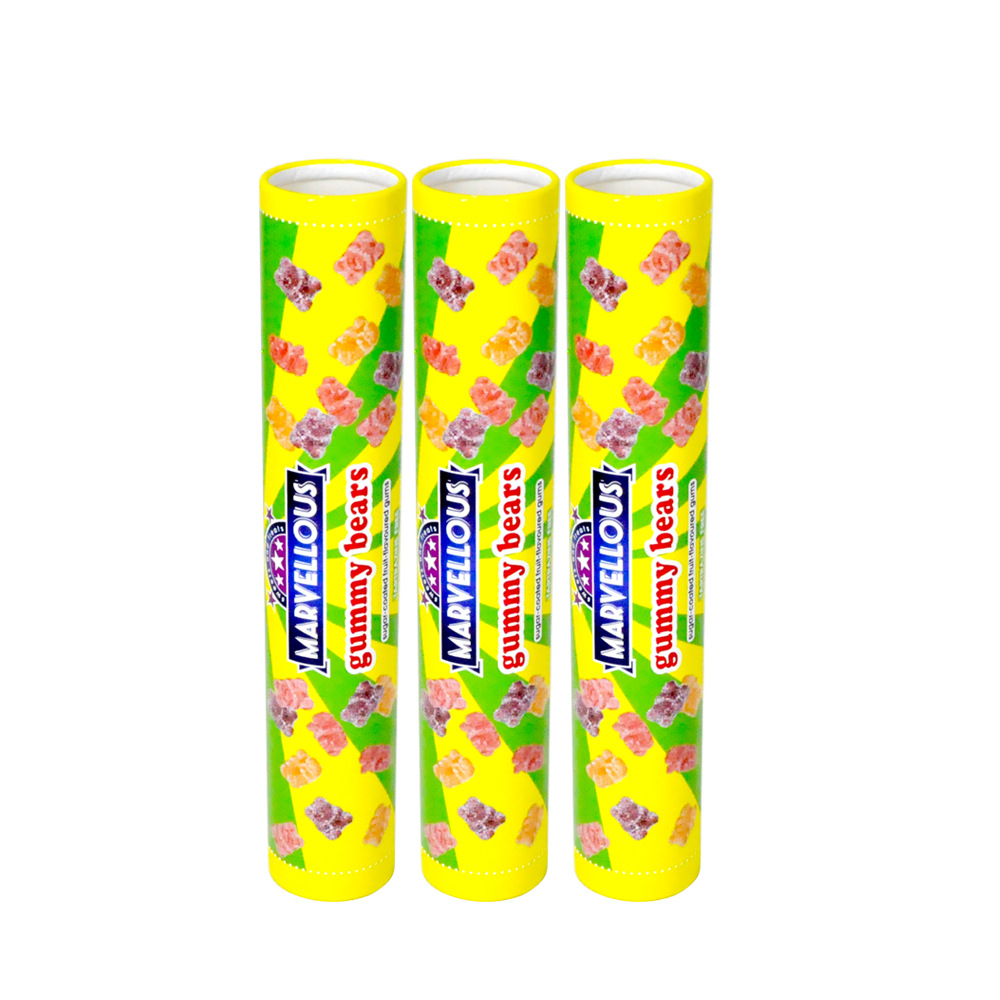 Alimentos en latas de papel dulces, té, bocadillos, embalaje de papel universal, embalaje de papel cilíndrico, fábrica de procesamiento de la fuente
