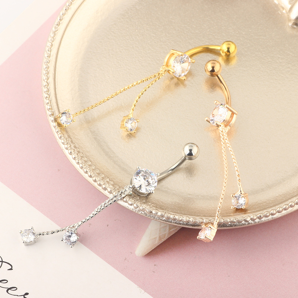 Pointed titanium steel lip stud product view