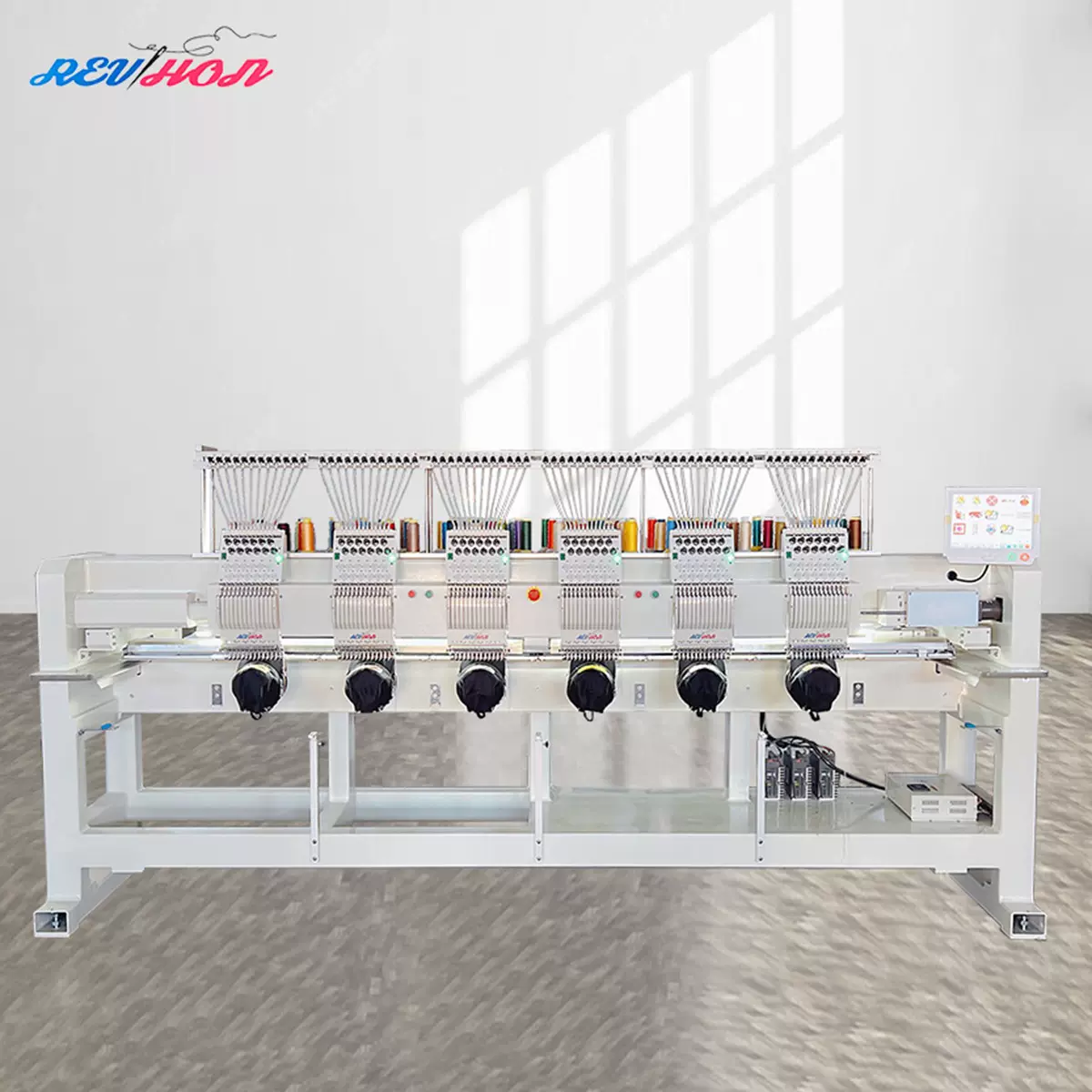 厂家直销全自动电脑绣花机六头多功能绣花机