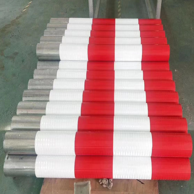 镀锌管警示柱反光交通路桩人行道防撞柱隔离柱道口立桩可活动路桩