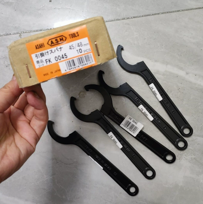 ASAHI Асахи металлический бренд крючковый ключ FK0058 черный