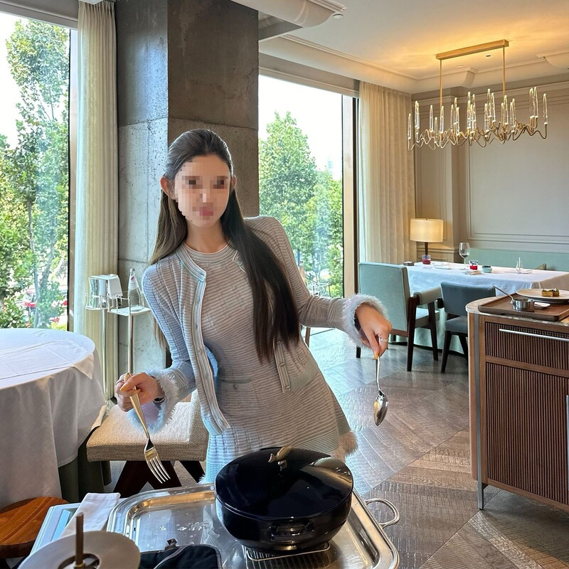 设计感毛边开衫连衣裙套装女2025秋新款多巴胺甜欲千金显白两件套|undefined