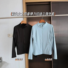 032139  箭头 新款女士时尚百搭显瘦拉链外套