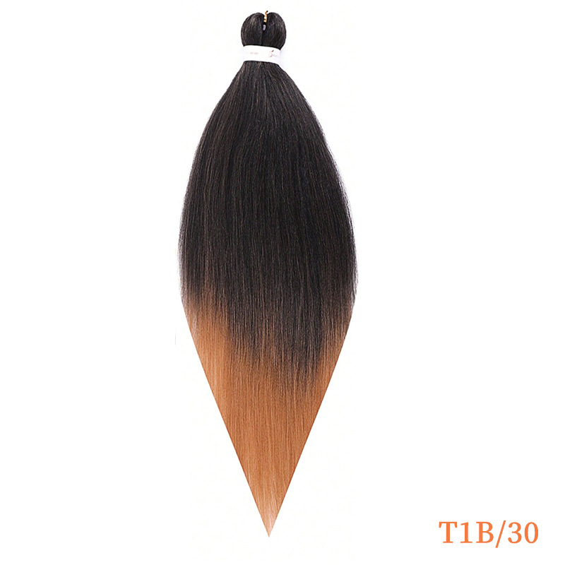 Transfronterizo comercio exterior pelucas trenzadas africanas europeas y americanas venta caliente seda de baja temperatura 26 pulgadas trenzadas sucias pelucas trenzadas negras