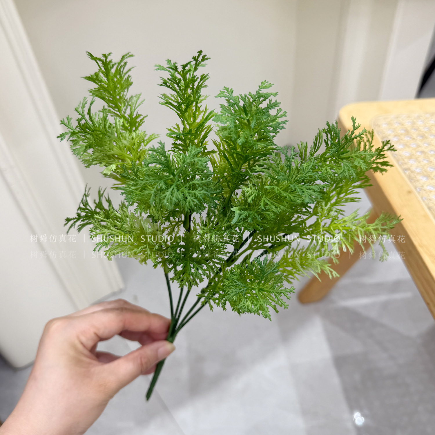 Pequeño verde degradado de vainilla