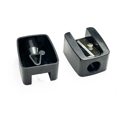 Black wooden eyebrow pencil sharpener wooden eyebrow pencil concealer pen eyeliner lip liner pencil special pencil sharpener