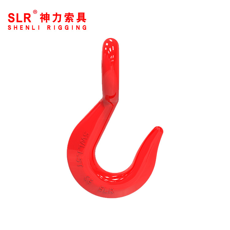 眼型吊钩 眼型转脖钩 起重索具配件 合金钢转脖钩 链条货物吊钩