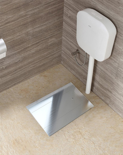 S588 stainless steel ceramic squat toilet cover squat pit deodorizer universal new rural toilet renovation dry toilet accessories