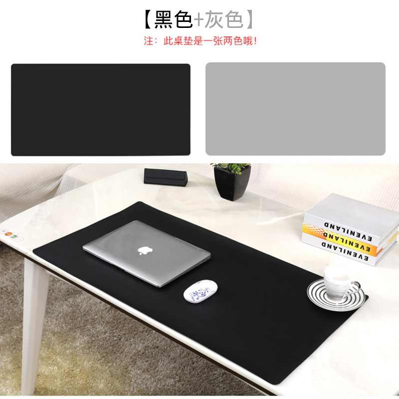 工場現物皮質オフィステーブルパッドキーボードパッドマウスパッド超大型皮革事務机パッド|undefined