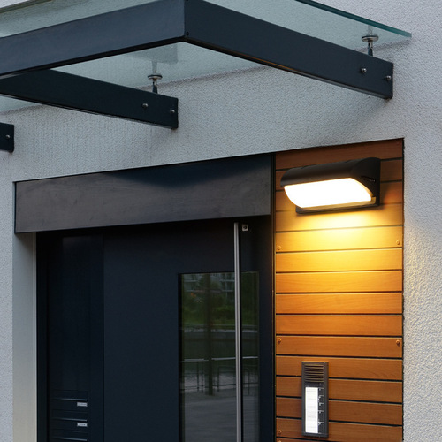 Outdoor Square Waterproof LED Rustproof Courtyard Villa Wall Lantern Corridor Balcony Scandinavian New LED Wall Lamp