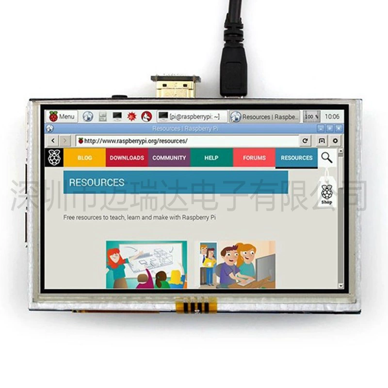 5 inch LCD LCD monitor touch screen HDMI compatible with Raspberry Pi Raspberry Pi