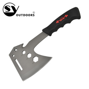 Camping Outdoor Multifunctional Ax Mountain Hand Ax Logging Ax Firewood Stainless Steel Waist Ax Survival Tactical Hand Ax