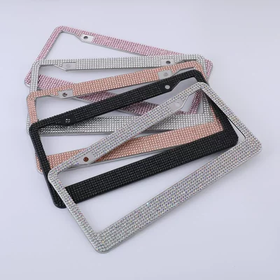 License plate holder/license plate holder — Car Stainless Steel License Plate Frame
