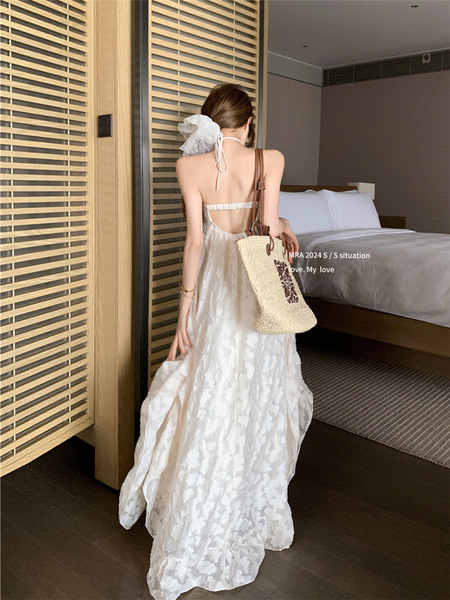 Spring beach dress