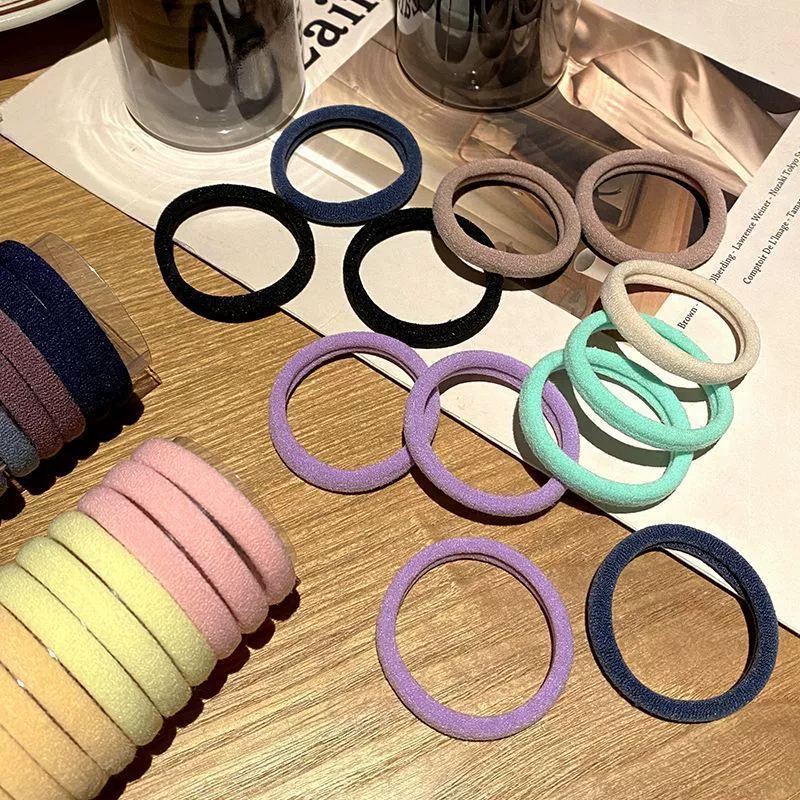 Elastic hair rope, ponytail, durable universal hair accessory, no hair damage