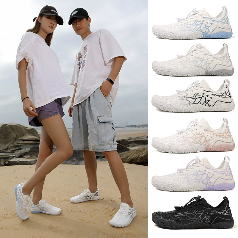 Трансграничные наружные босые пляжные туфли с пятью пальцами