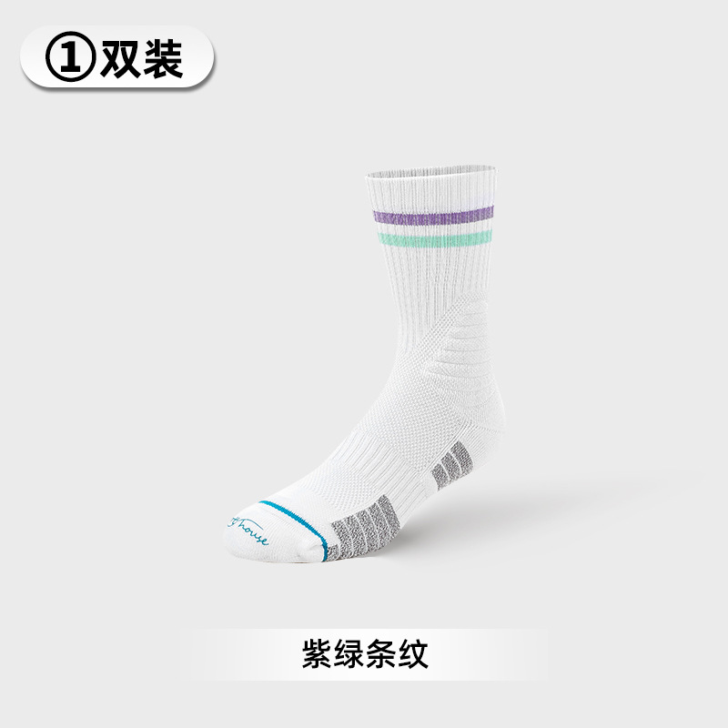 보라색 녹색 줄무늬