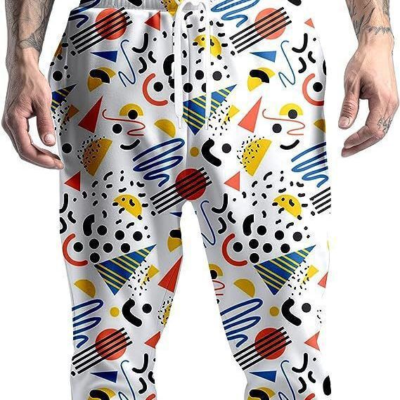 VVGETE 80's men's clothing jogging pants casual pants with drawstring 90's men's trousers clothing VVGETE 80's men's clothing jogging pants casual pants with drawstring 90's men's trousers clothing