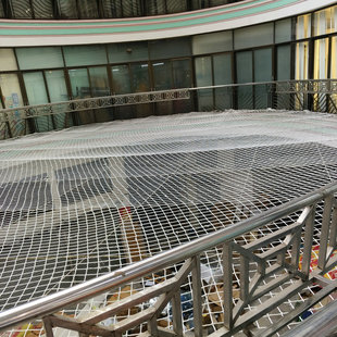 School anti-fall net student dormitory classroom corridor safety net Fujian Xiamen Fuzhou Putian balcony protection net