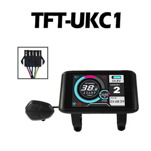 Cross Border TFT-UKC1 Color Display 36V 48V 60V 72V Compatible 52V ebike display