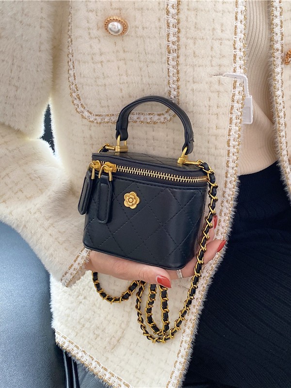 Mini bolso de cadena de diamante para mujeres 2026 nuevo estilo de alta calidad bolso de caja de lujo ligero bolso de hombro universal