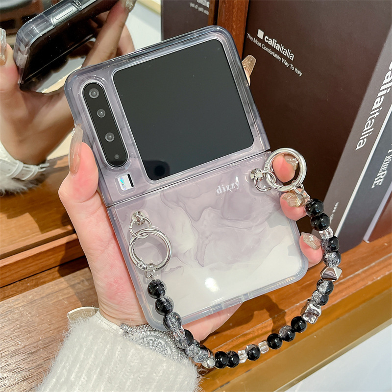 Huawei pura x 携帯電話ケースに適していますゼリーブルーミング purax 折りたたみスクリーンシンプルな双頭ブレスレット女性保護カバー|undefined