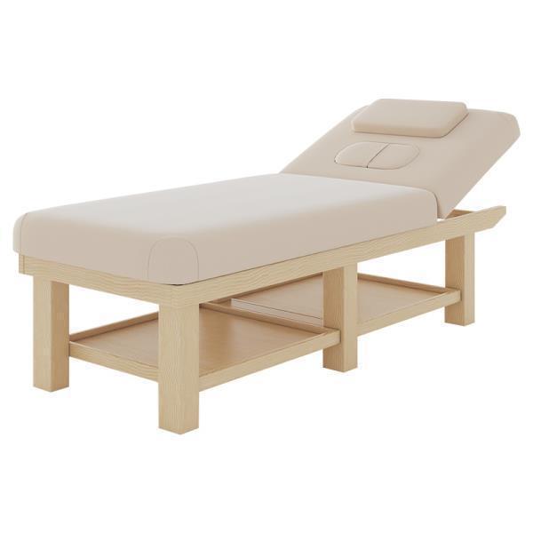 Fábrica directa cama de belleza de madera sólida sala de belleza multifuncional con agujeros de moxibustión cama de fisioterapia cama de masaje de belleza cama de masaje image 5