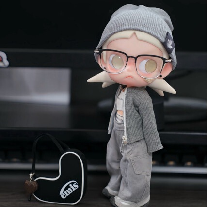 Zipper Casual Jacket Zsiga Gazi Sister Molly 1/8 Scale Doll Dream Destination Gingerbread Man Gazi Sister Doll Clothes