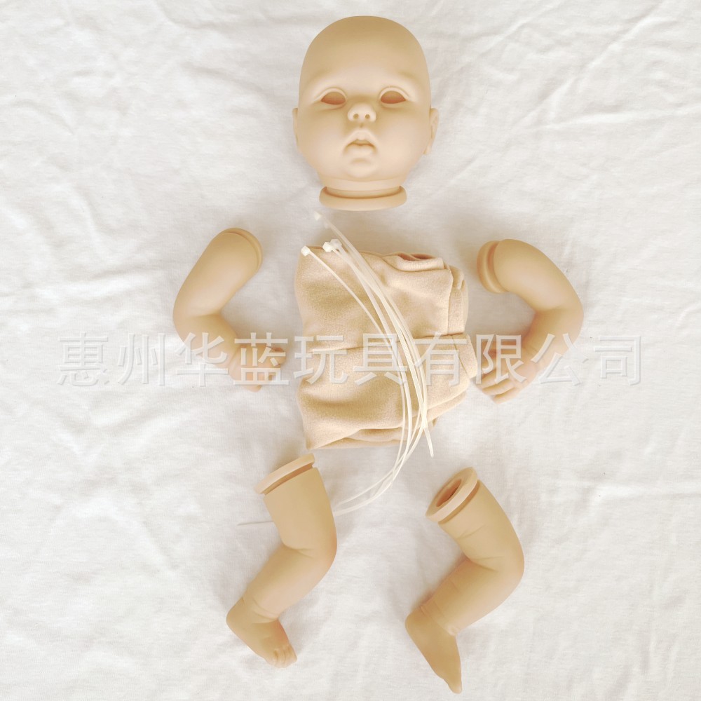 대외 무역 공급 시뮬레이션 중생  DIY 금형 비닐 흰색 배아 재탄생  인형 키트