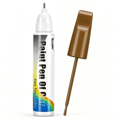 Avtomobil boya qələmləri – factory, customizable - 12ml-car-touch-up-paint-pen-universal-brown