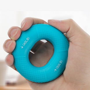 Finger O-grip silicone grip ring factory children adult hand strength 20 pounds massage elastic training equipment