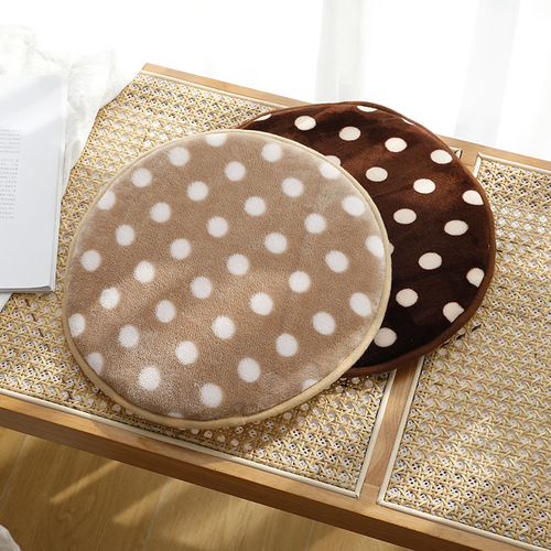 Baby round stool cushion fabric thin sponge pad round chair cushion high stool bar stool small stool chair cover